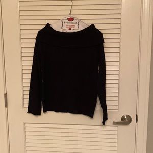 Anthropologie off the shoulder sweater